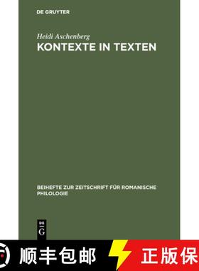 【3-4周达】Kontexte in Texten: Umfeldtheorie Und Literarischer Situationsaufbau [9783484522954]