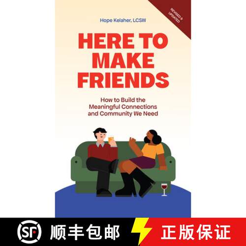 【3-4周达】Here to Make Friends: How to Build the Meaningful Connections and Community We Need [9781646049288]