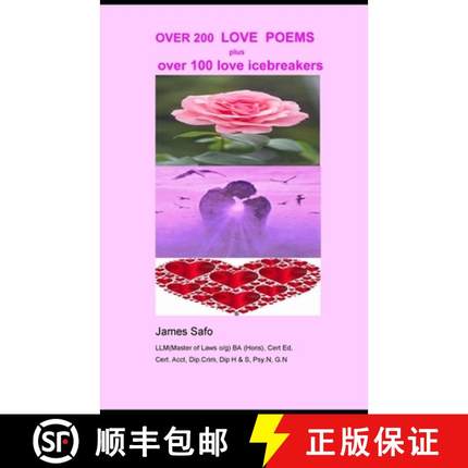 【3-4周达】Over 200 Love Poems: OVER 200 LOVE POEMS and over 100 love icebreakers [9781913188498]