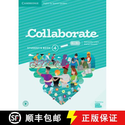 【3-4周达】Collaborate Level 4 Student's Book English for Spanish Speakers [9788490366028]