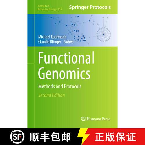 【3-4周达】精装 Functional Genomics : Methods and Protocols (2nd ed. 2012) [9781617794230]