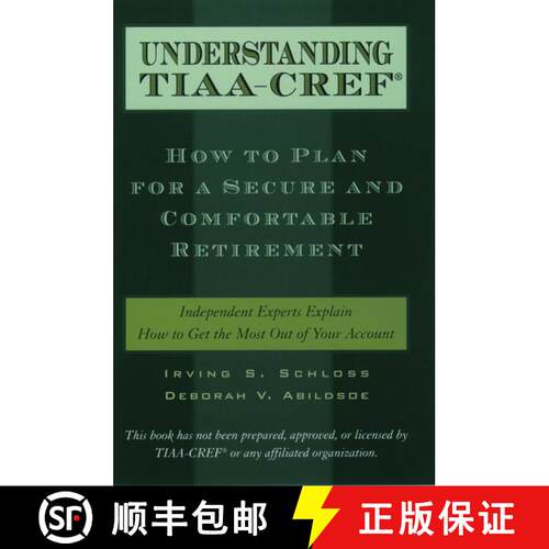 【3-4周达】精装 Understanding TIAA-CREF: How to Plan for a Secure and Comfortable Retirement [9780195131970]