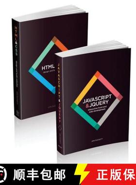 【3-4周达】Web Design With Html, Css, Javascript And Jquery Set [Wiley计算机] [9781118907443]