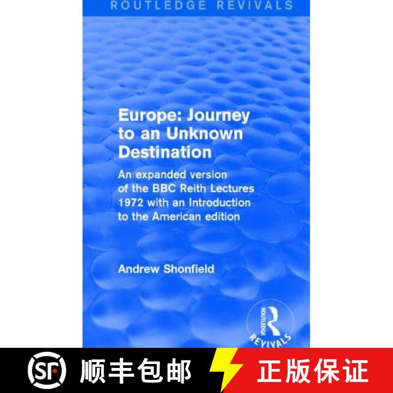 【3-4周达】Revival: Europe: Journey to an Unknown Destination (1972): An expanded version of the BBC ... [9781138037847]