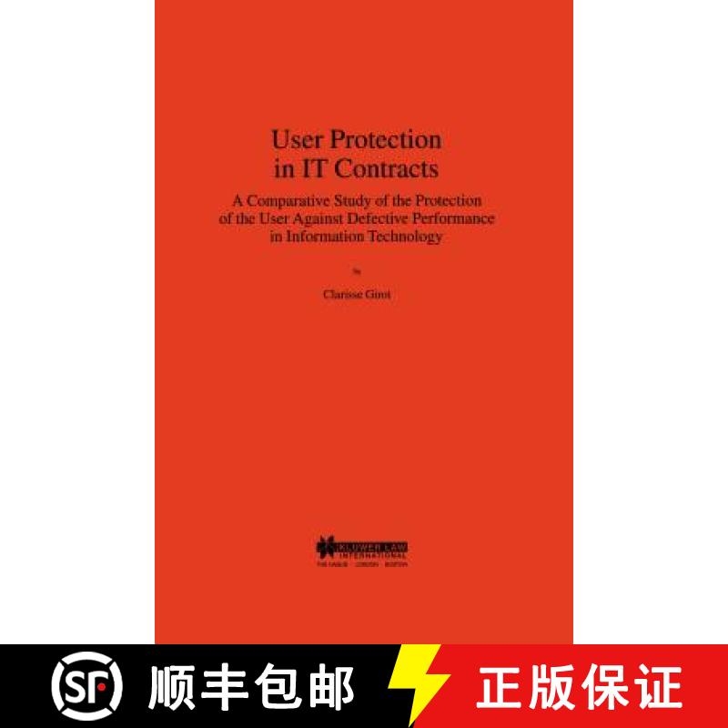 预订 User Protection in IT Contracts : A Comparative Study of the Protection of the User Against Defe... [9789041115485]
