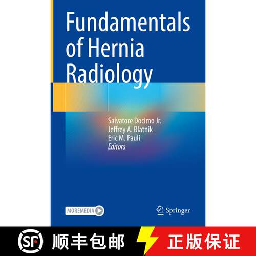 【3-4周达】精装 Fundamentals of Hernia Radiology [9783031213359]