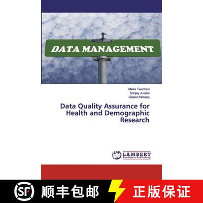 【3-4周达】Data Quality Assurance for Health and Demographic Research (Aufl.) [9786139964246]