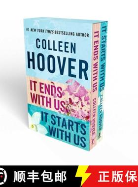 【3-4周达】Colleen Hoover It Ends with Us Boxed Set: It Ends with Us, It Starts with Us - Box Set [9781668021064]