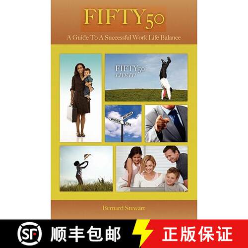 【3-4周达】Fifty50: A Guide To A Successful Work Life Balance [9781439269046]