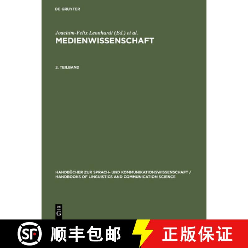 【3-4周达】Leonhardt, Joachim-Felix; Ludwig, Hans-Werner; Schwarze, Dietrich; Straßner, Erich: Medie... [9783110163261]