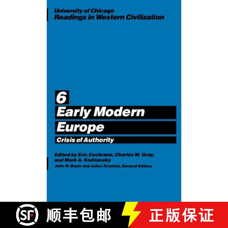 【3-4周达】University of Chicago Readings in Western Civilization, Volume 6, Volume 6: Early Modern E... [9780226069487]