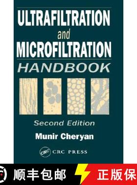 【3-4周达】Ultrafiltration and Microfiltration Handbook, Second Edition [9781566765985]