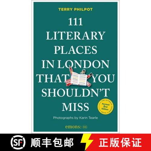 【3-4周达】111 Literary Places in London That You Shouldn't Miss: 2nd Edition [9783740830014]
