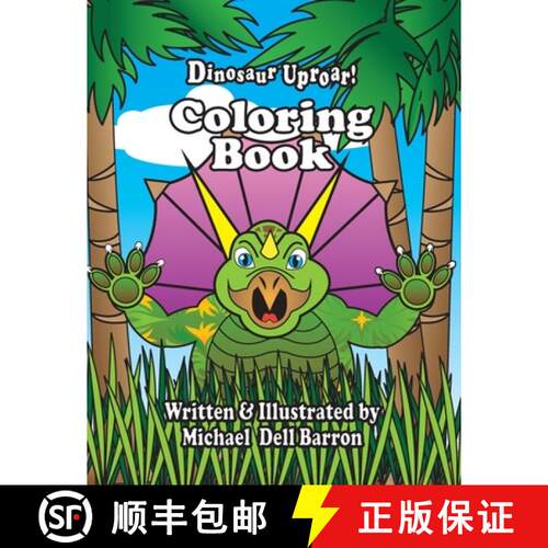 【3-4周达】Dinosaur Uproar! Coloring Book [9798218476946]