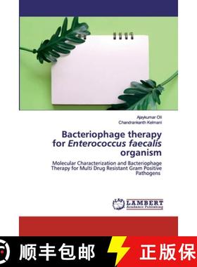 预订 Bacteriophage therapy for Enterococcus faecalis organism [9786200567352]