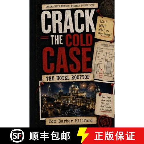 【3-4周达】Crack The Cold Case: The Hotel Rooftop Interactive Murder Mystery Puzzle Book Solve the Case [9798240805943]
