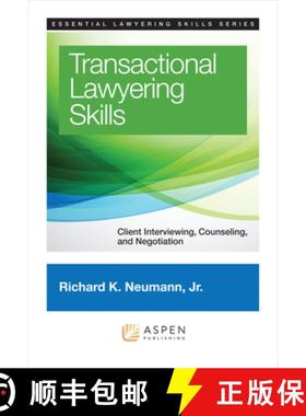 预订 Transactional Lawyering Skills : Client Interviewing, Counseling and Negotiation [9781454822325]