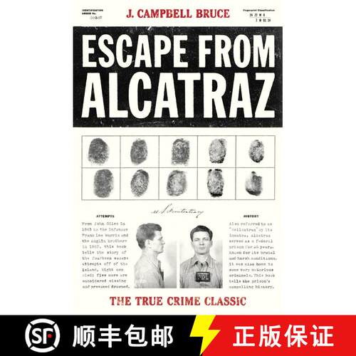 【3-4周达】Escape from Alcatraz: The True Crime Classic [9781580086783]