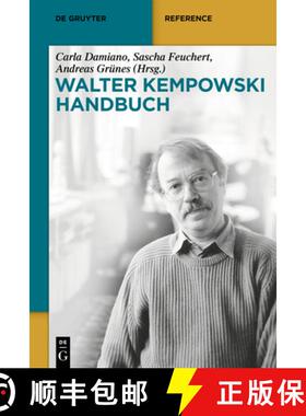 【3-4周达】Walter-Kempowski-Handbuch [9783110237580]