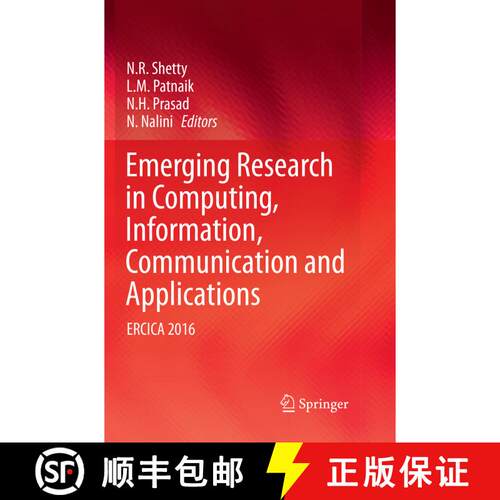 【3-4周达】Emerging Research in Computing, Information, Communication and Applications : ERCICA 2016 ... [9789811352171]