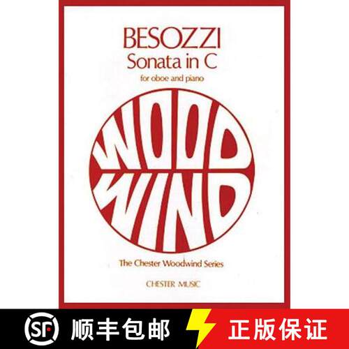 【3-4周达】Sonata in C for Oboe and Piano [9780711948921]