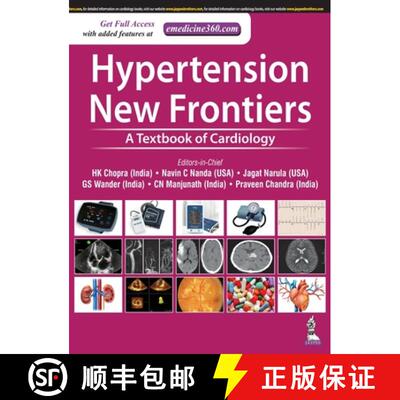 【3-4周达】精装 Hypertension: New Frontiers : A Textbook of Cardiology [9789351521099]