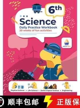 【3-4周达】6th Grade Science: Daily Practice Workbook | 20 Weeks of Fun Activities | Physical, Life, ... [9781962936118]