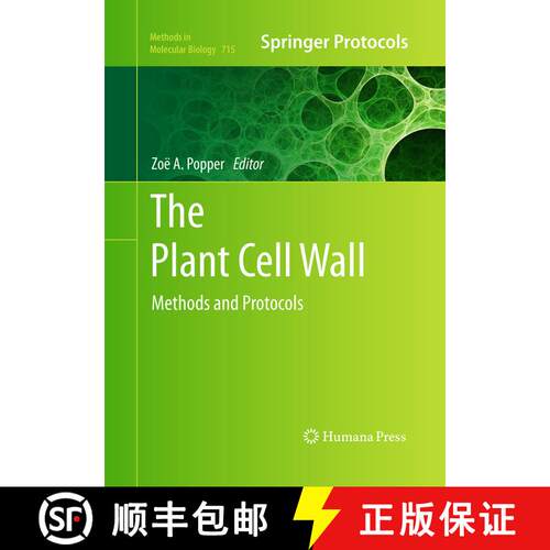【3-4周达】The Plant Cell Wall : Methods and Protocols (Softcover reprint of the original 1st ed. 2011) [9781493961795]
