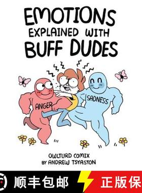 【3-4周达】Emotions Explained with Buff Dudes : Owlturd Comix [9781449486938]