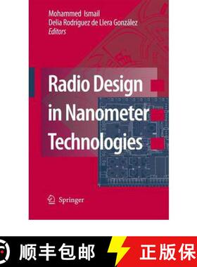 【3-4周达】Radio Design in Nanometer Technologies [9789048172016]