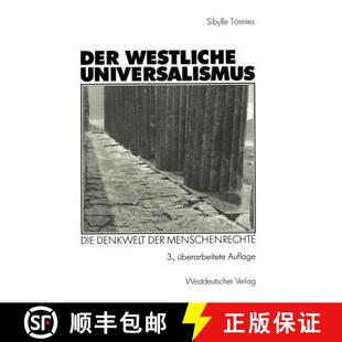 Der Westliche Menschenrechte 9783531329888 Denkwelt 4周达 Die Universalismus