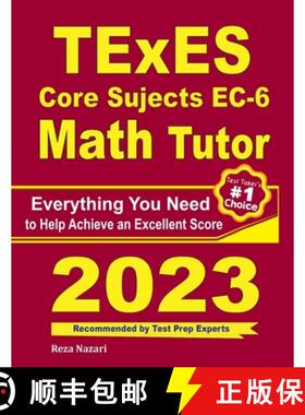 【3-4周达】TExES Core Subjects EC-6 Math Tutor: Everything You Need to Help Achieve an Excellent Score [9781646128532]