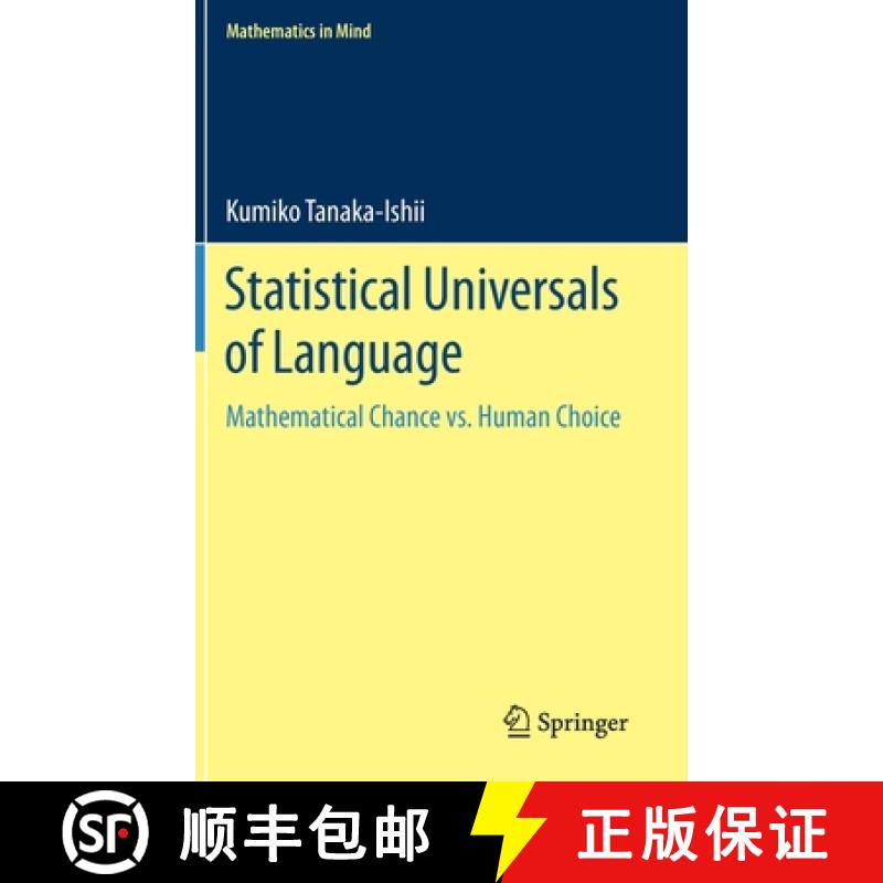 【3-4周达】Statistical Universals of Language : Mathematical Chance vs. Human Choice [9783030593766]
