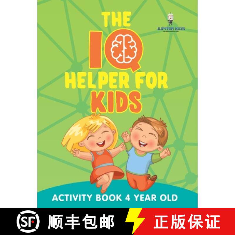 预订 The IQ Helper for Kids: Activity Book 4 Year Old [9798869450906]