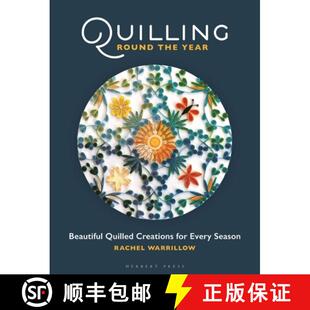 Quilling 9781789942354 Season Quilled 4周达 Creations the Round Every Year for Beautiful