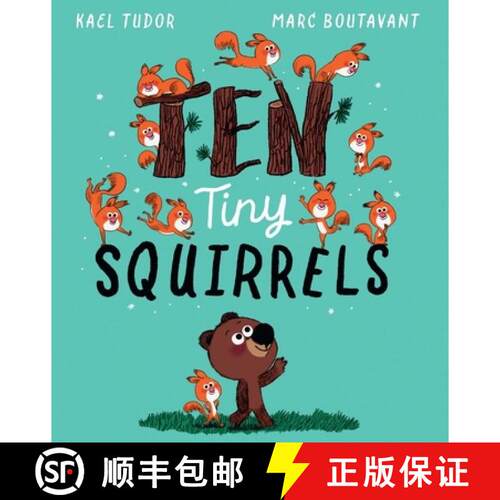 【3-4周达】精装 Ten Tiny Squirrels (HB) [9780702346149]