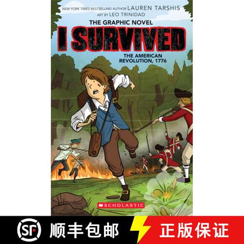 【3-4周达】精装 I Survived the American Revolution, 1776 (I Survived Graphic Novel #8): Volume 8 [9781338825190]