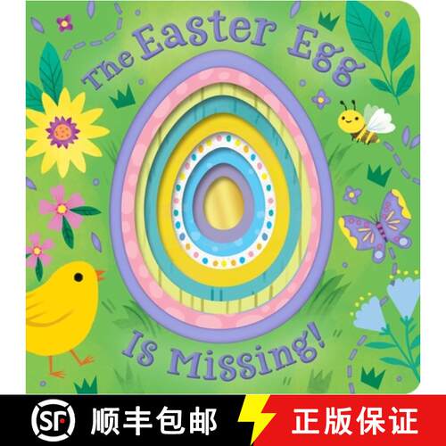 【3-4周达】The Easter Egg Is Missing!: An Easter And Springtime Book For Kids [9780358192657]
