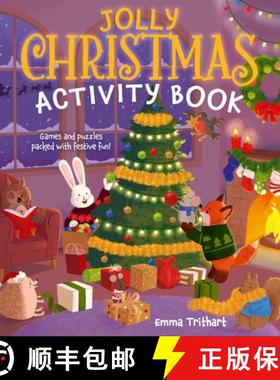 预订 Jolly Christmas Activity Book: Games & Puzzles Packed with Festive Fun! [9781398856455]