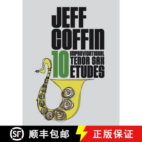 【3-4周达】10 Improvisational Tenor Sax Etudes [9781953622044]