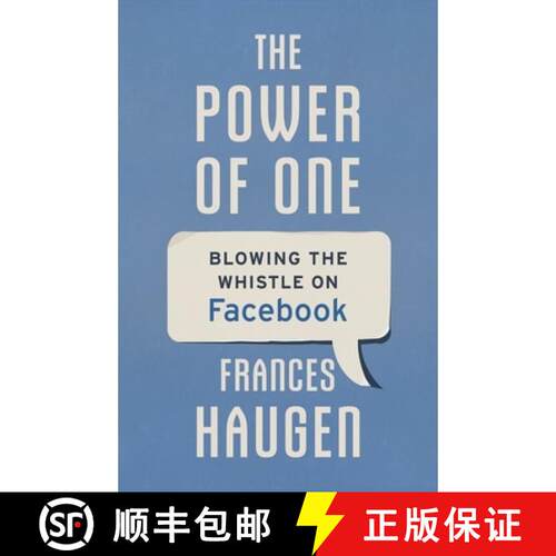 【3-4周达】精装 Power of One: Why I Blew the Whistle on Facebook [9781399708319]