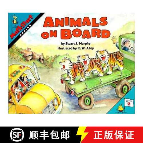 【3-4周达】Animals on Board: MathStart Level 2: Adding [9780064467162]
