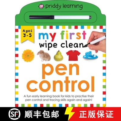 【3-4周达】My First Wipe Clean: Pen Control [9781783419029]
