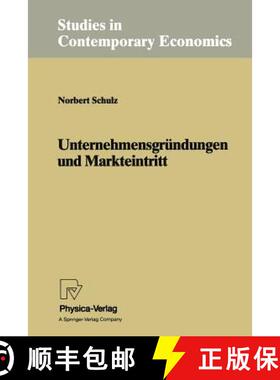 【3-4周达】Unternehmensgründungen Und Markteintritt [9783790808544]