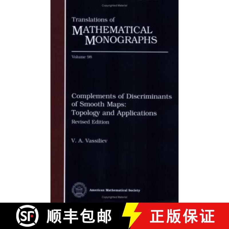 【3-4周达】Complements of Discriminants of Smooth Maps: Topology and Applications [9780821846186]