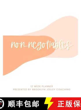 预订 Non-Negotiables 12 Week Planner [9781105176005]