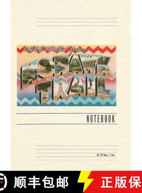 预订 Vintage Lined Notebook Greetings from Mohawk Trail, Mass. [9798385422197]