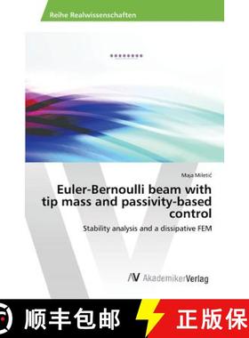 预订 Euler-Bernoulli beam with tip mass and passivity-based control [9783639872293]