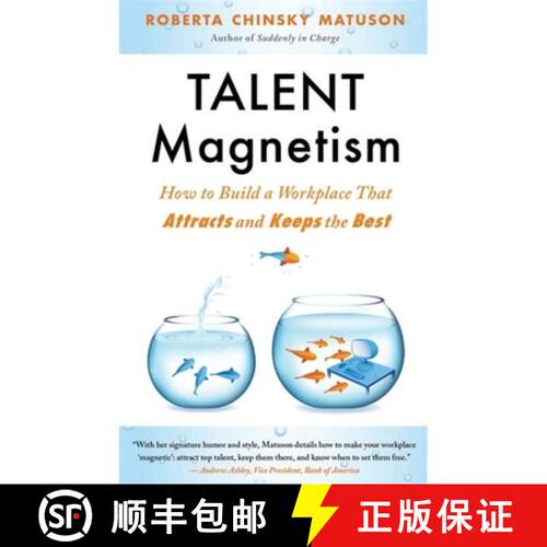 【3-4周达】Talent Magnetism: How to Build a Workplace That Attracts and Keeps the Best [9781857885989]