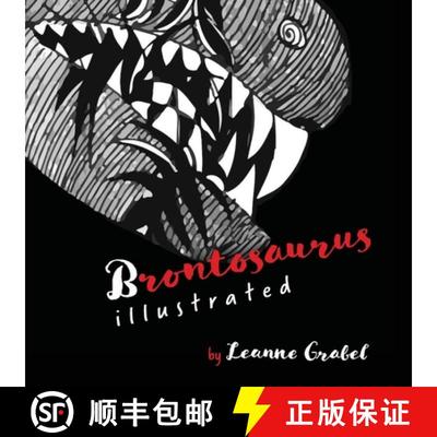 【3-4周达】Brontosaurus Illustrated [9782958120122]